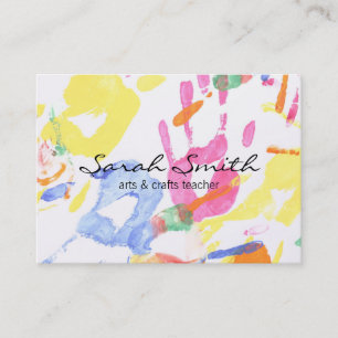 Carte De Visite Peinture manuelle