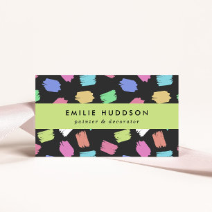 Carte De Visite Peinture, Peintre, Peinture, Décorateur