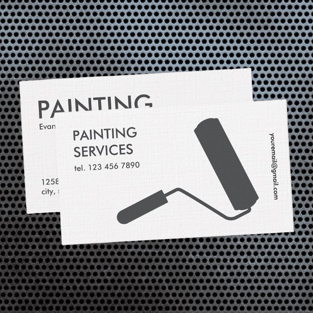 Carte De Visite 🎨🎨🎨 Peinture Simple (Painter)