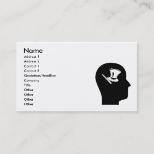 Carte De Visite Penser à la magie