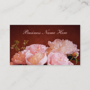 Carte de visite Peony Delight