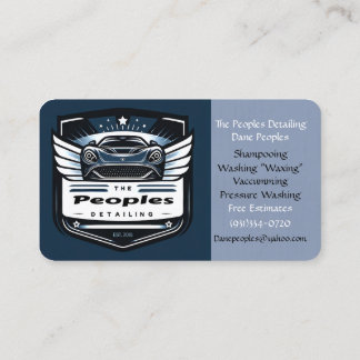 Carte De Visite Peoples Detailing 1re Édition