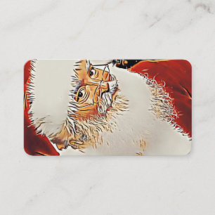 Carte De Visite Père Noël -
