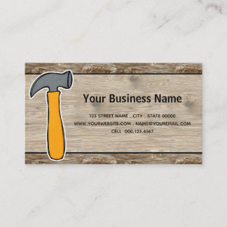 Carte De Visite Personalized Business Cards - Handyman
