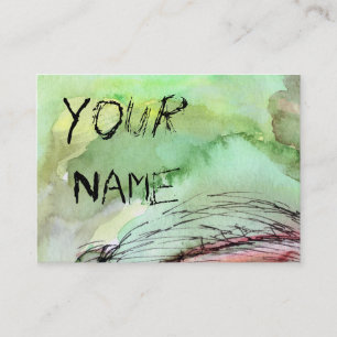 Carte de visite personnalisable par Ginette