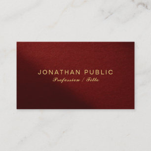 Carte De Visite Personnalisé moderne élégant Modèle professionnel