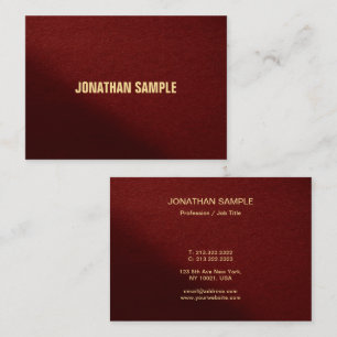 Carte De Visite Personnalisé Professionnel Moderne Élégant Modèle