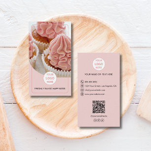 Carte de visite personnalisée pour boulangerie ave