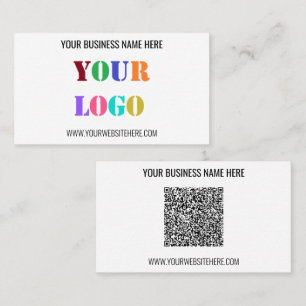 Carte De Visite Personnalisez le logo de votre entreprise et le Ca