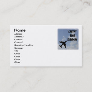 Carte De Visite PERSONNALISEZ vos rêves