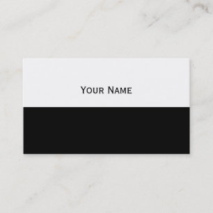 Carte De Visite Personnalisez votre texte, image et couleur arrièr