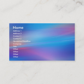 Carte de visite personnel