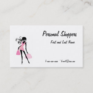 Carte de visite personnel de client