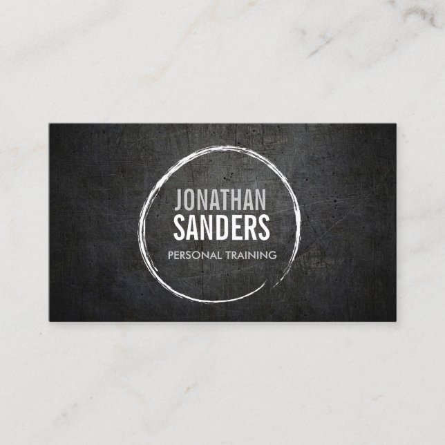 CARTE DE VISITE PERSONNEL DE FORMATEUR SKETCH LOGO (Devant)
