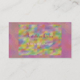 Carte de visite personnel d'entraîneur