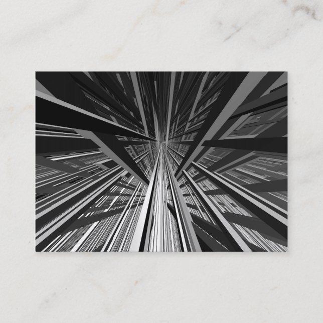 Carte De Visite Perspective extrême 3d (Devant)