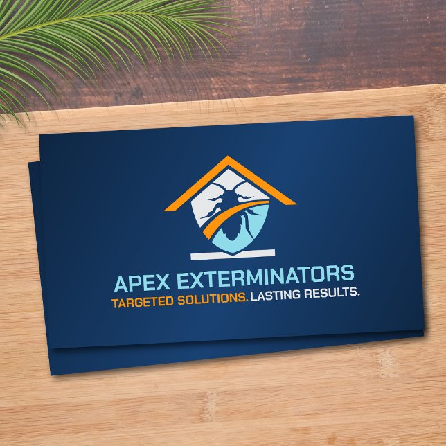 Carte De Visite Pest Control Services - Exterminator (Créateur téléchargé)