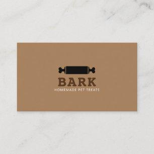 Carte De Visite Pet dog boulangerie maison de pâtisserie pour chi