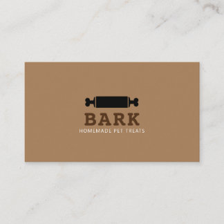 Carte De Visite Pet dog boulangerie maison de pâtisserie pour chie
