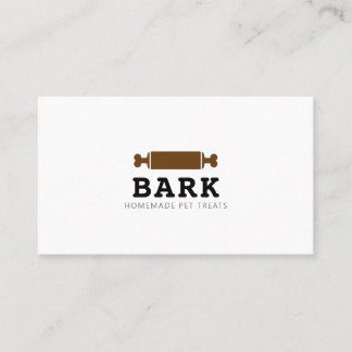 Carte De Visite Pet dog boulangerie maison de pâtisserie pour chie