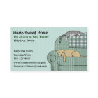 Petit chien et chat avec animal de compagnie assis