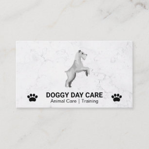 Carte De Visite Petit chien   Poches de chien   Services animaux