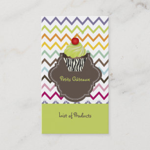Carte De Visite Petit gâteau de remous de keylime de