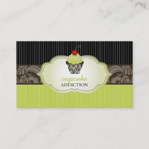 Carte De Visite Petit gâteau de remous de keylime de