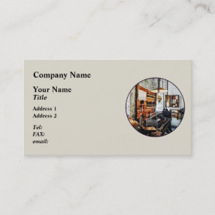 Carte De Visite Petit tour dans la boutique de machines