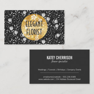 Carte De Visite Petites Fleurs mignonnes