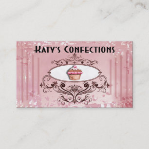Carte De Visite Petits gâteaux mignons : Pâtisseries de fantaisi