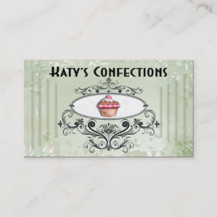 Carte De Visite Petits gâteaux mignons : Pâtisseries de fantaisi