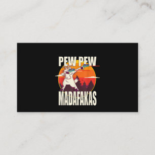 Carte De Visite Pew Pew Pew Madafakas Pew Pew Madafakas Chèvre