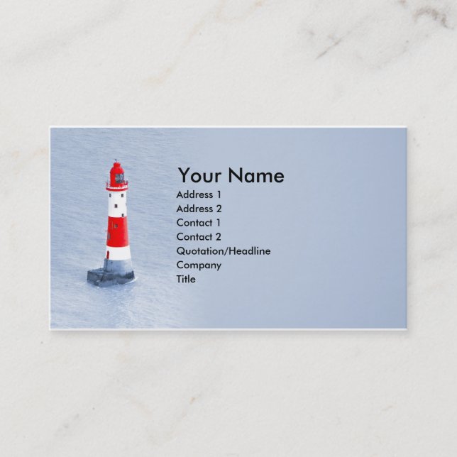 Carte De Visite phare (Devant)