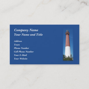 Carte De Visite Phare de Barnegat : Vieux Barney
