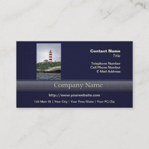 Carte De Visite Phare d'île de Sambro