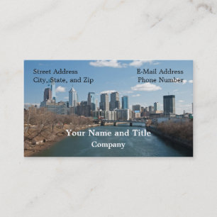Carte De Visite Philly winter