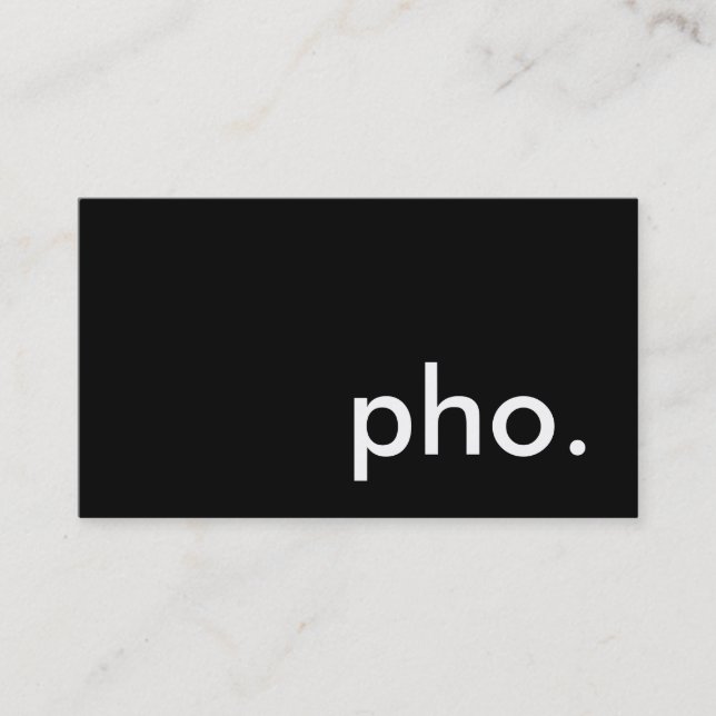 Carte De Visite pho. (Devant)