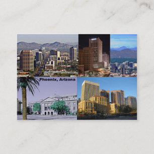 Carte De Visite Phoenix Arizona Montage