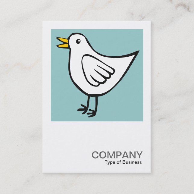 Carte De Visite Photo carré 0226 - Little Bird 03 (Devant)