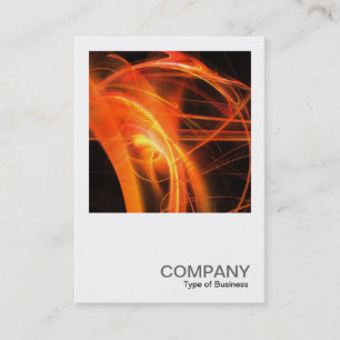Carte De Visite Photo carré 0280 - Flamme fractale
