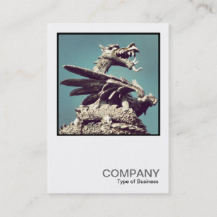Carte De Visite Photo carré 0434 - Dragon