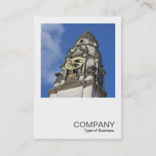 Carte De Visite Photo carré 0459 - Tour de l'horloge