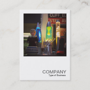 Carte De Visite Photo carré 0485 - Marché aux puces