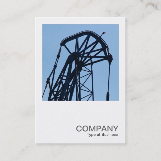 Carte De Visite Photo carré 0582 - Grue tour (détails) (Devant)