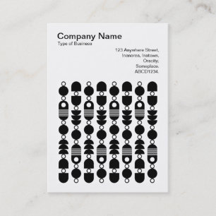 Carte De Visite Photo carré (v3) - Abstrait 140823