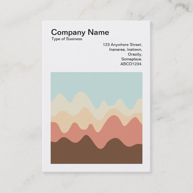 Carte De Visite Photo carré (v3) - Sound Sketch 06 (Devant)