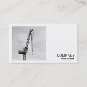 Carte De Visite Photo carrée (v2) - grue à tour