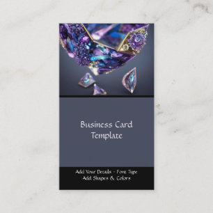 Carte De Visite Photo d'Amethyst & Bijoux Gemstone