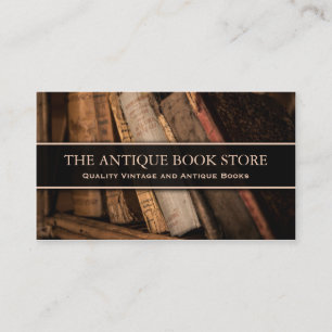 Carte De Visite Photo de la Boutique d'antiquités / Vintage - Cart